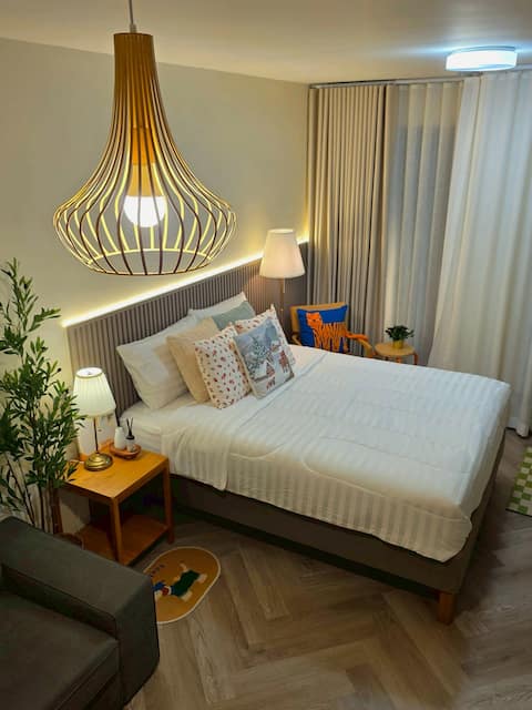 Sukhumvit-line condo Free WiFi, Bangna-Bearing