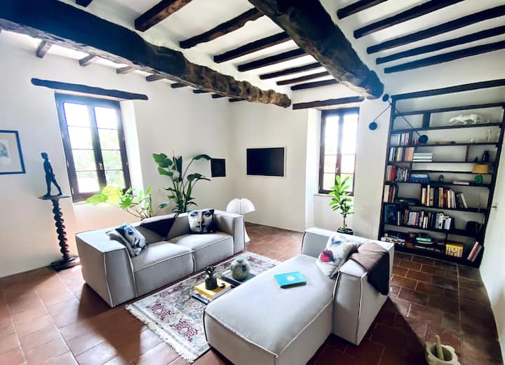 Maison De Campagne Avec Piscine à La Déco Soignée - Samatan