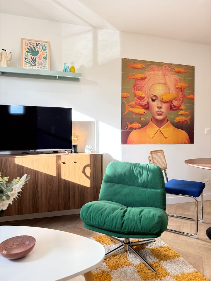 Apparts Premium- Même Palier –Familles & Groupes - Cergy