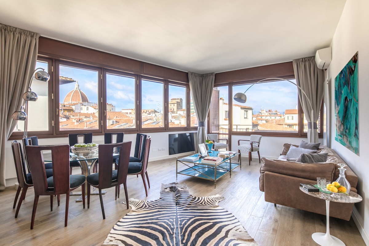 Curated visual reference: Picture Idea: Penthouse Lusso Duomo View 4 Bedrooms Elevators