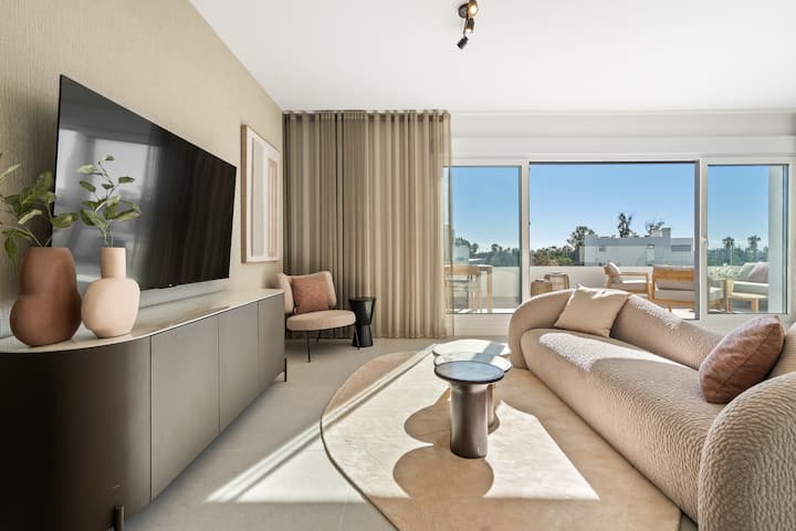 Luxe 3 Kamer Woning In Estepona Vlakbij Het Strand - Estepona