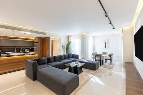 Premium 3BR Apartment |Garden Outlook| Silver palm