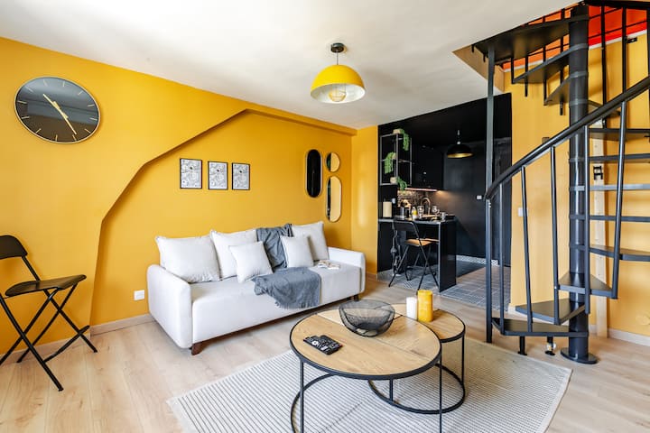Cocon Villiers - Proche Paris&disney - Canapé Lit - Villiers-sur-Marne
