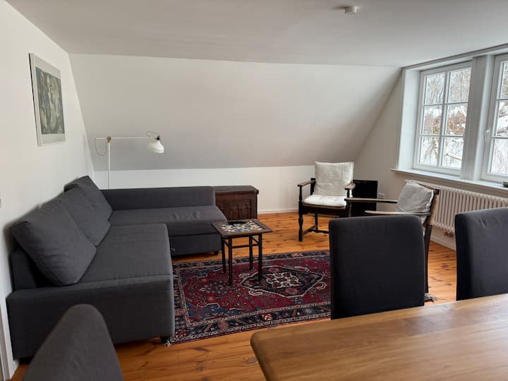 Große Ferienwohnung
Reetdach, Ostedeich, Apfelhof - Neuhaus