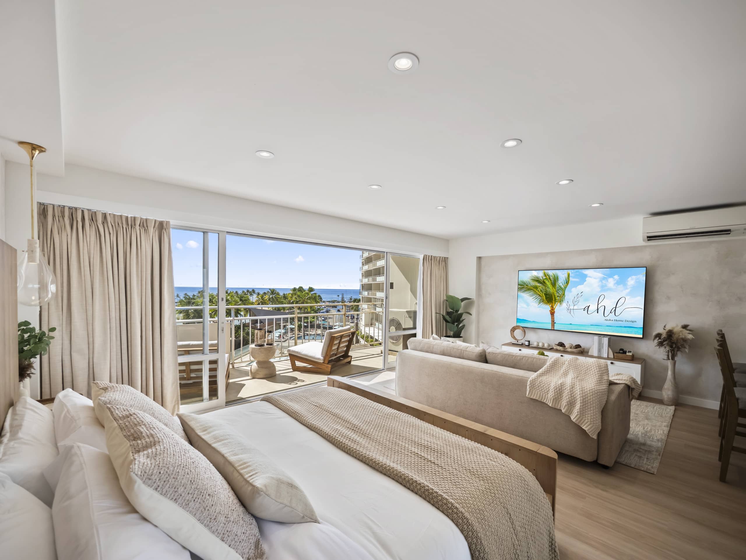 Waikiki Ocean Wave Escape: Coastal Luxe - Image 1