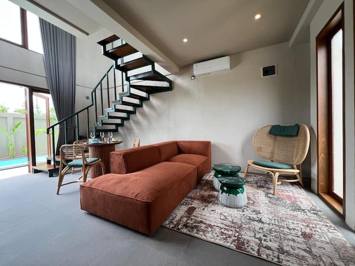 Private Pool Villa Near Bali Social Club - Padel - Canggu