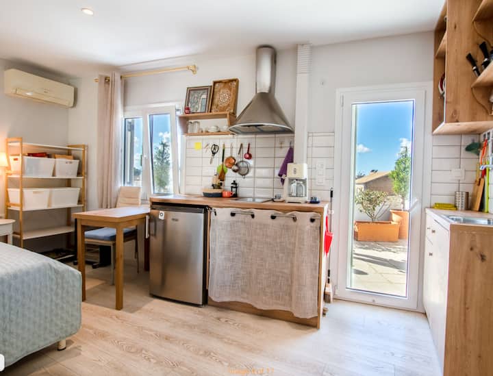 Seaview Terrace Studio @ Corfu City Center! - Corfu