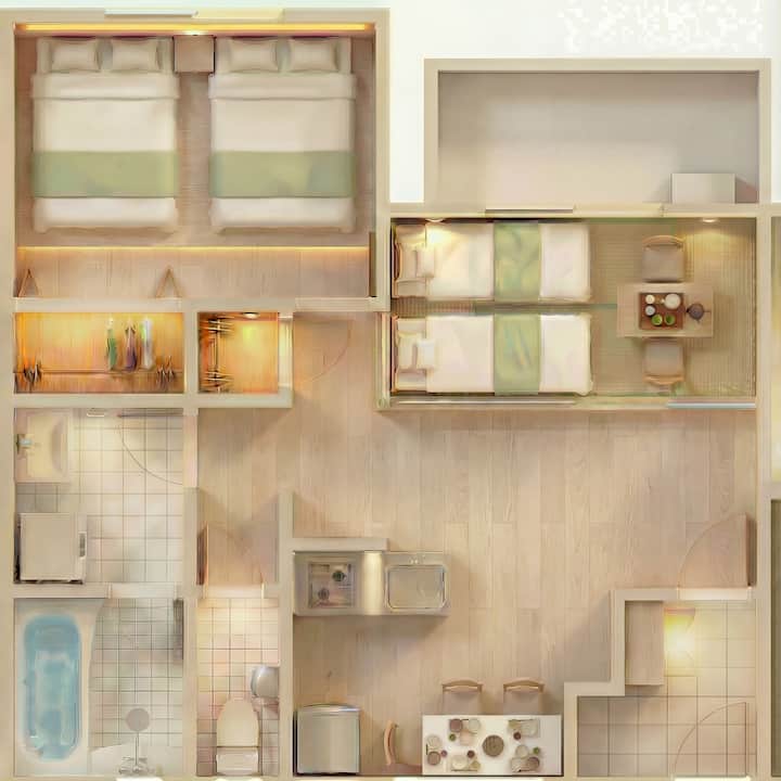 5 Min- Namba｜kix｜japanese Style｜3b 2r 6ppl｜45㎡ ｜B - Japan