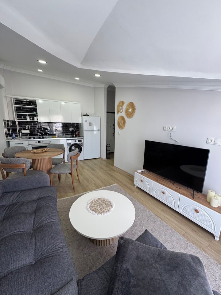 Moderne 2 Zi-wohnung Mit Pool & Strandnähe In Side - Turchia