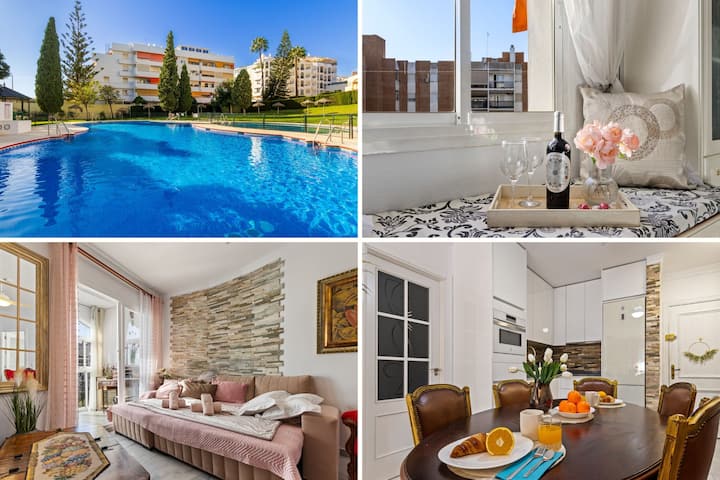 Piscinas, sol y comodidad en Arroyo de la Miel