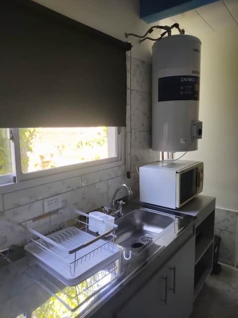 Popular Airbnb listing: "Bahía Azul" 2 blocks from the beach in Zacagnini Jose Manuel