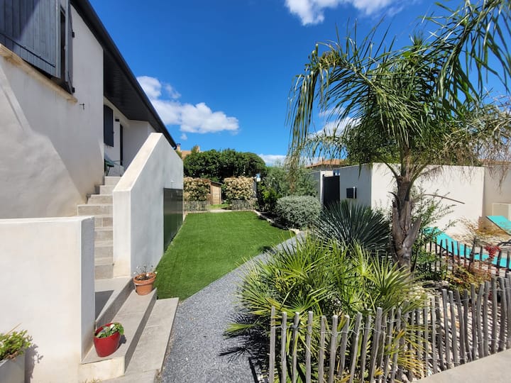 Villa à 5 Min à Pied Du Centre-ville - Mauguio