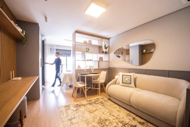Loft 711 - Inn - Parque Una Com Garagem - Rio Grande