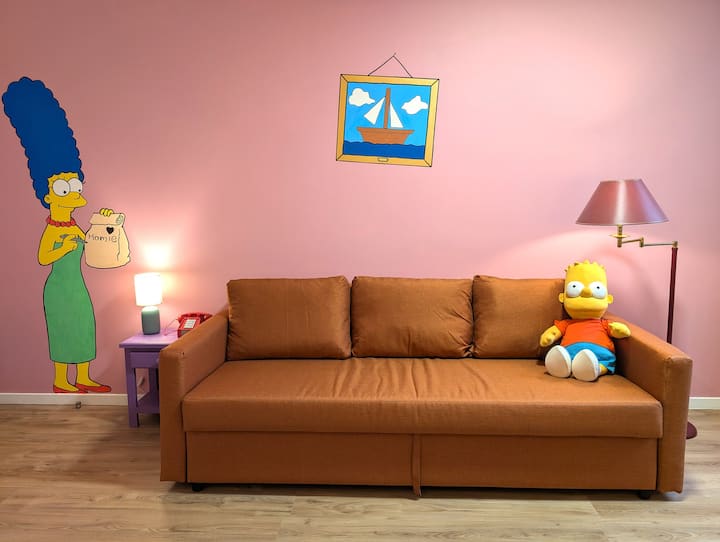 Springfield – Appartement Simpsons 9min De Disney! - Bailly-Romainvilliers
