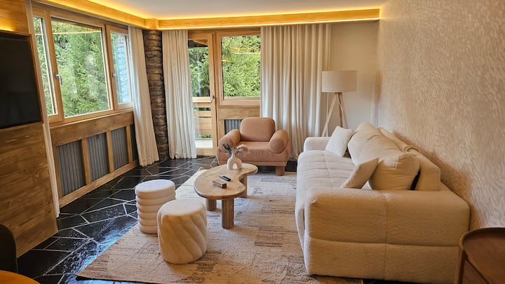 Appart Cosy 6 Pers - Balcon – Proche Centre -Calme - Megève
