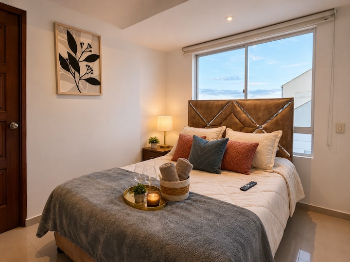 Apartaestudio Con Balcón Al Lado De La Uptc - Tunja