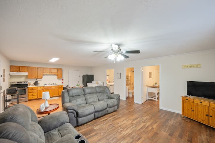 Cutting Edge Pleasant Apartment - Natchez Trace State Park, Wildersville