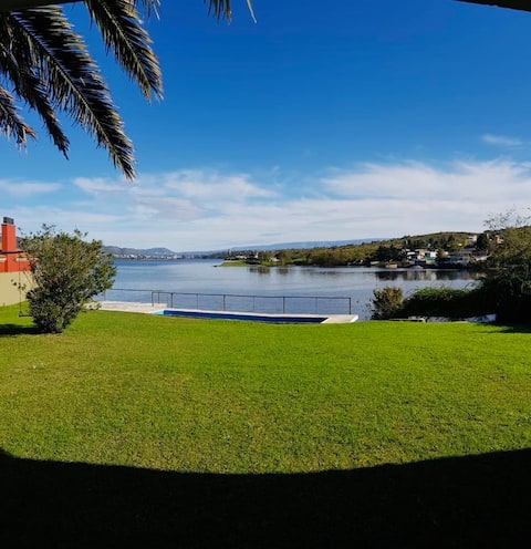 House with Beautiful View of Lake and Pool
