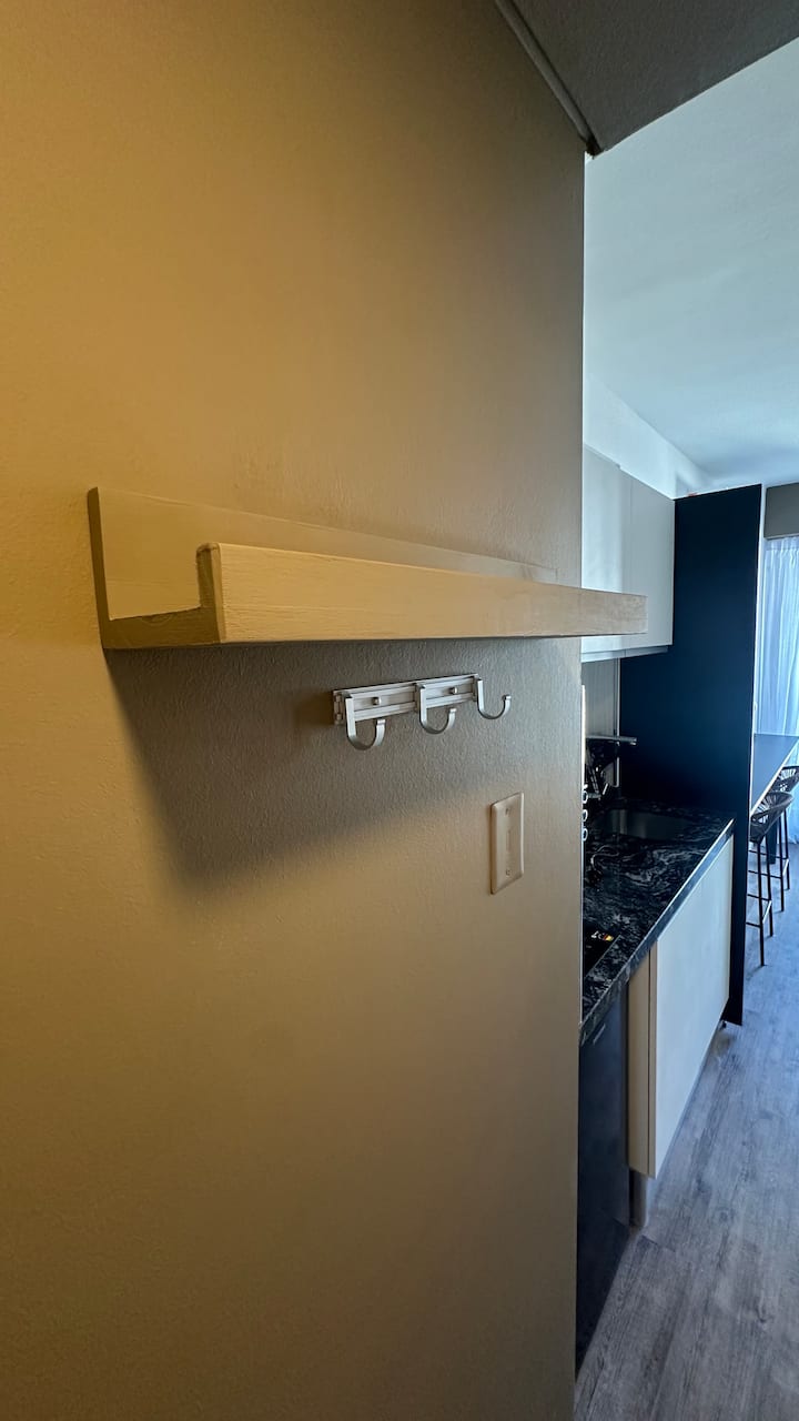 Brand new furnished studio apartment with balcony in Monserrat