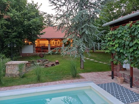 Lovely house on the hill by Balaton up to 10 prsn!