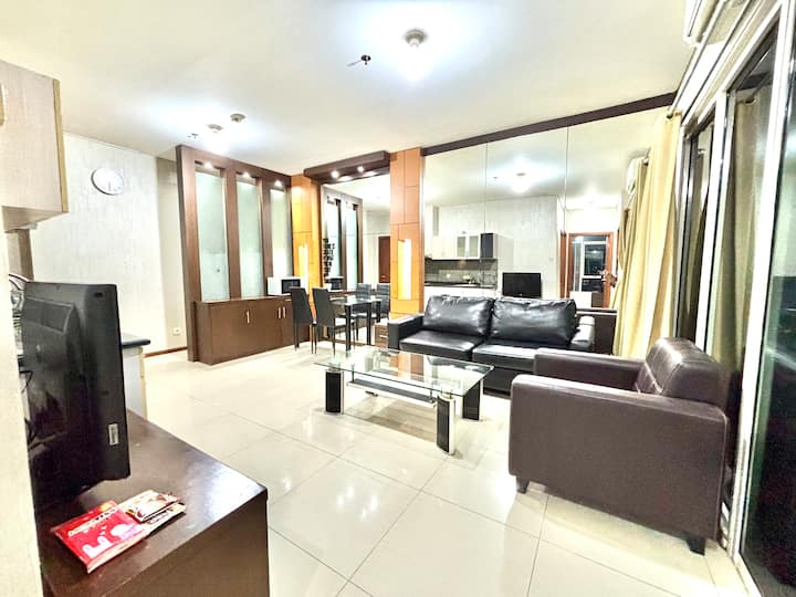 Top View 2br Near Mall | Thamrin, Scbd / Netflix - Jakarta