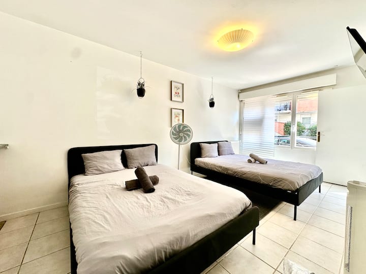 [C3] Budget Family Suite 4p - 2 Lits Proche Paris - Créteil