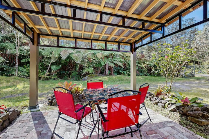 Serene 2br | Fireplace | Patio | Washer/dryer - ボルケーノ, HI