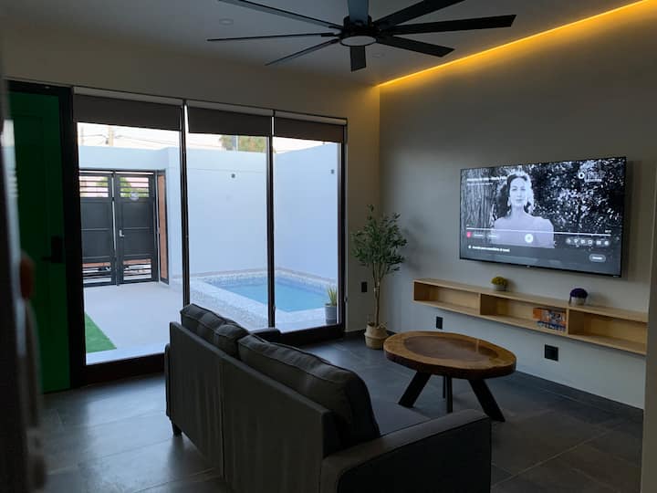 Agradable Alojamiento Y Piscina Privada - Puerto Peñasco