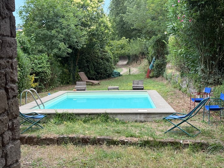 Casetta Immersa Nel Verde Con Veranda E Piscina - Montefiascone
