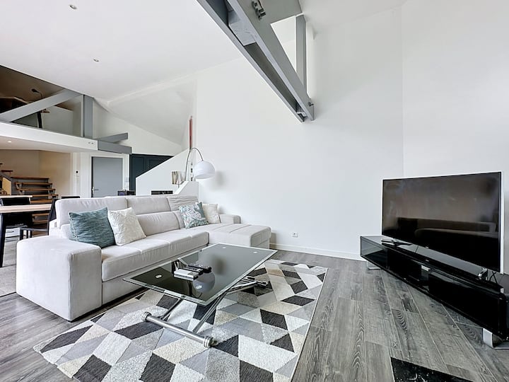 Le Voirin : Nancy Thermal/4 Pers/terrasse/parking - 낭시