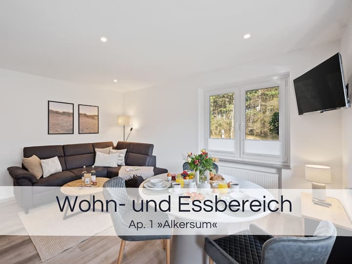 Haus Tide Alkersum | Ruhige Fewo Mit Terrasse - Sankt Peter-Ording
