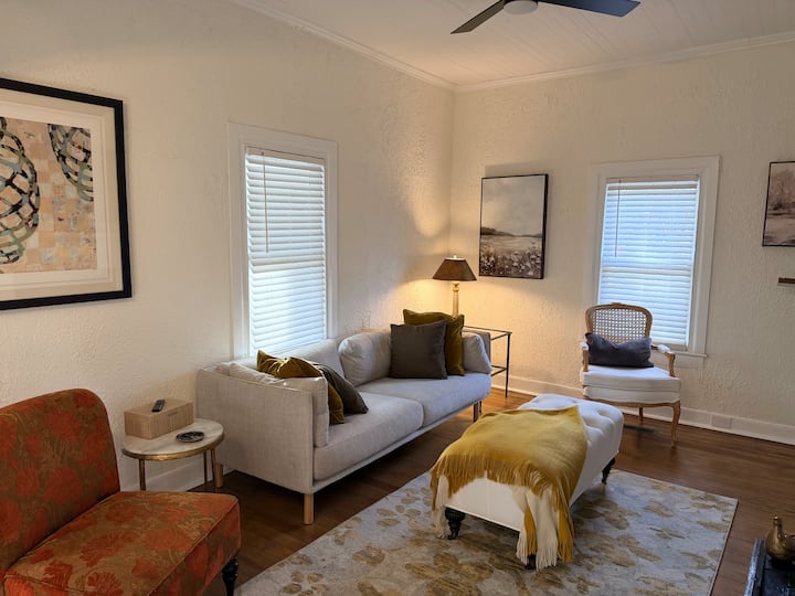 The Saffron Cottage-walk Downtown And Ev Charging! - Aiken, SC