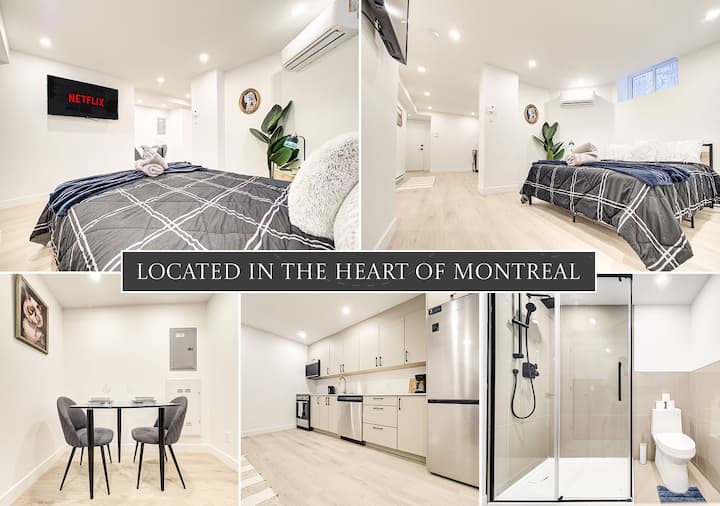 Bright Montréal Retreat |Near Concordia University - LaSalle