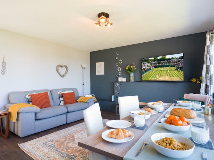 Beach-vue Sur L'océan-famille-maison-salle De Bain - Carbis Bay