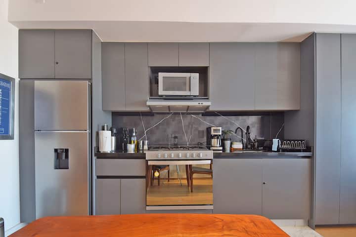 Luxury Loft Roma Norte With Pool, Gym, Ac & Cowork - Mexico City