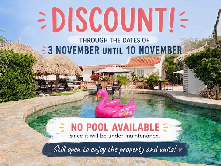 Kamay Hideout Garden Suite 4  Ideal For Couples - Aruba