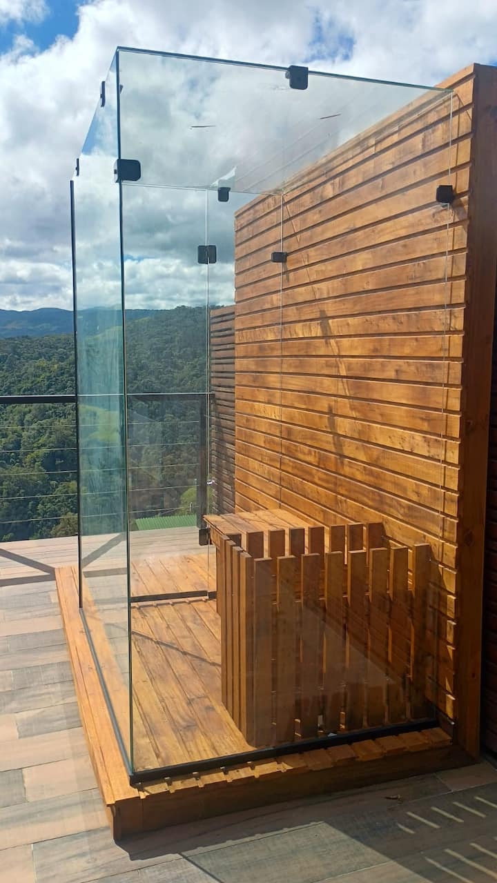 Domo Terapia Pôr do Sol - Sua experiência única - Casas de cúpula