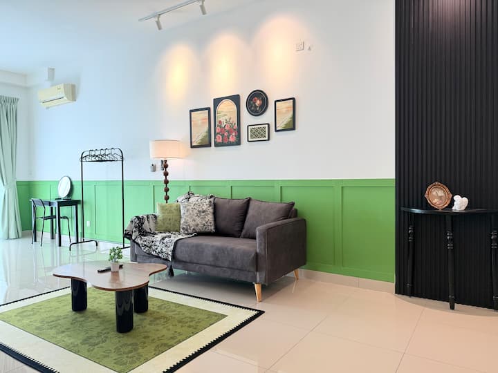 Twingalaxy 2pax Vintage French Studio｜5min Ksl Ciq - Johor Bahru