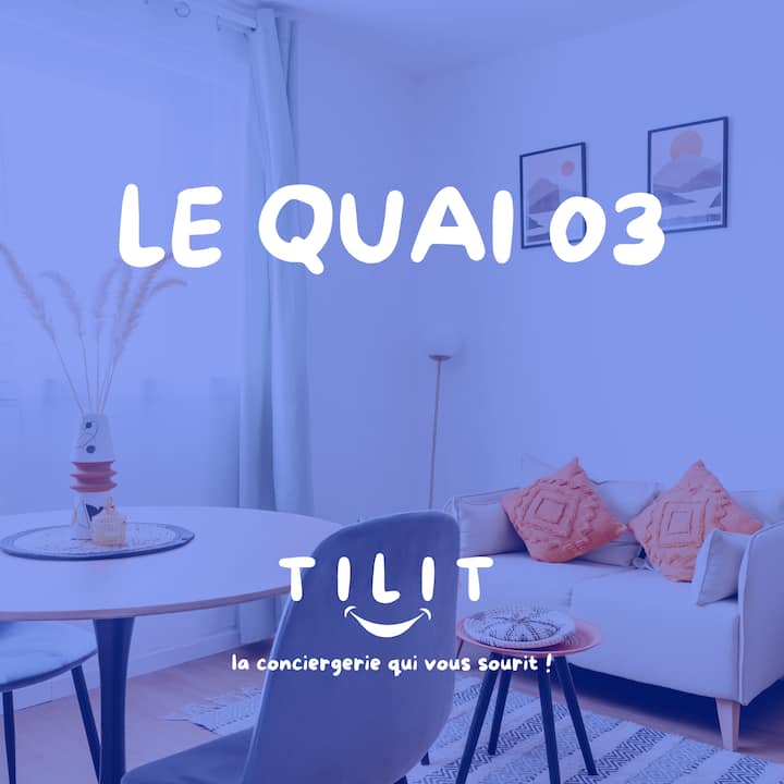 Appart Quai 03 : Grandes ÉColes & Piscine Docks - Le Havre