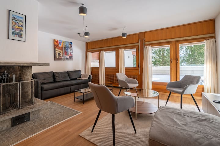 Wake Up In The Alps – Cozy Apartment With View - Pontresina