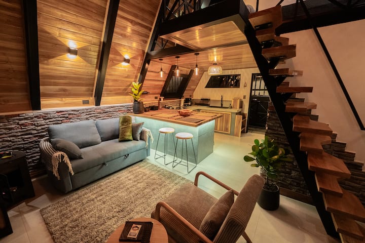 Luxury A-frame With Private Jacuzzi · Poás Volcano - Costa Rica