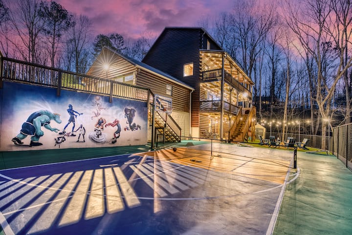 2MstrSt~Pickleball~Golf~Hottub~Firepit~GmRm~View~16 - Cabins for