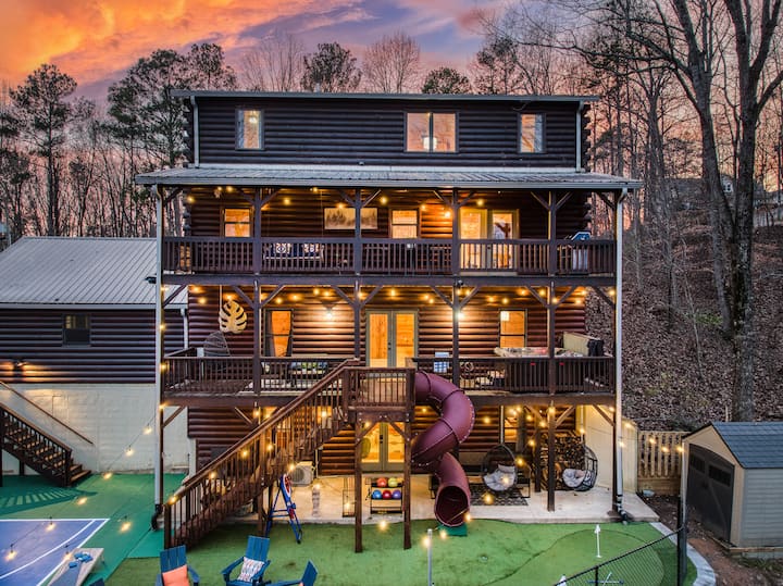 2MstrSt~Pickleball~Golf~Hottub~Firepit~GmRm~View~16 - Cabins for