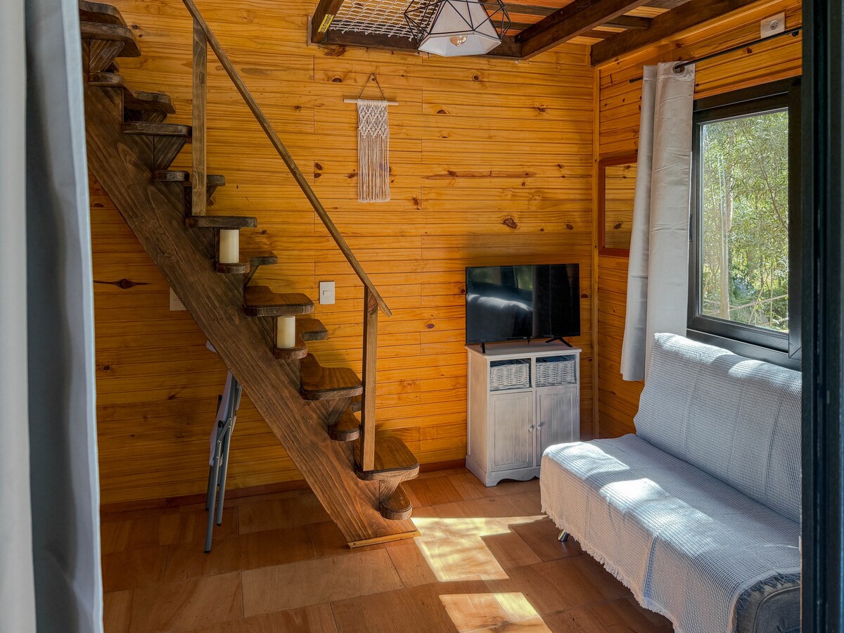 Top Airbnb: Tiny house in the woods, ideal weekend getaway. in Sauce De Portezuelo
