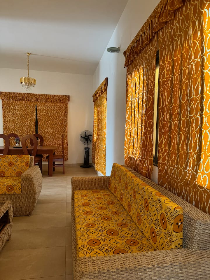 Maison Blanche Rooftop (7 Min Plage Ouidah) - Benín