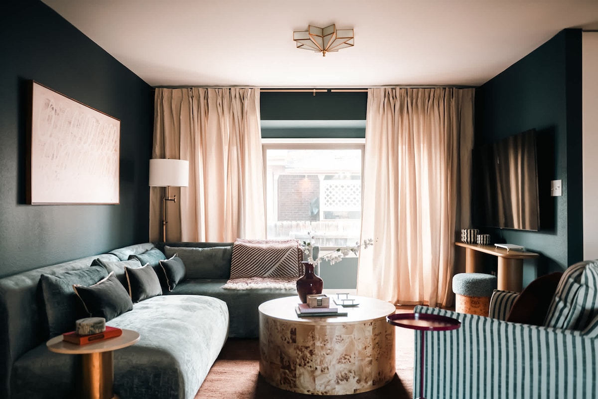 Popular Airbnb listing: Designer home near Denver & Red Rocks w/ Hot Tub in Arvada