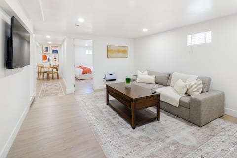 Successful Airbnb property: Spacious 1BR walk to Highlands Sq & Sloans Lake in Sloan Lake