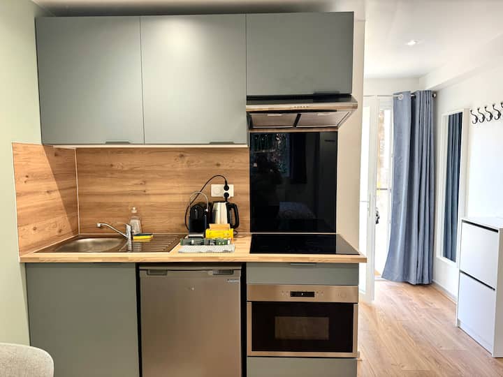 Studio Indépendant - Rer B 5 Min - Wifi & Parking - Île-de-France