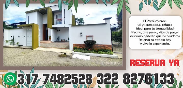 Casa Campestre El Paraíso - Villavicencio