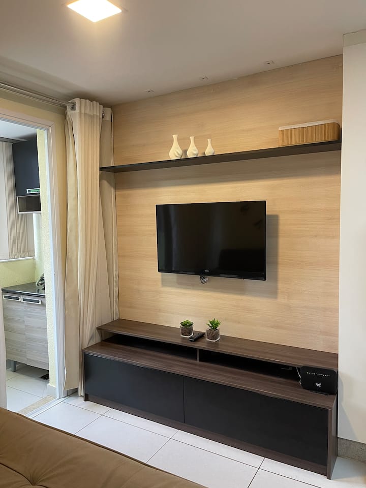 Apartamento Vibrante, Moderno E Confortável - Brasília